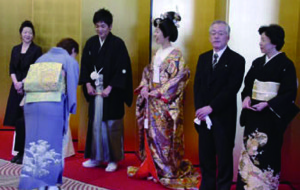 結婚式　黒留袖